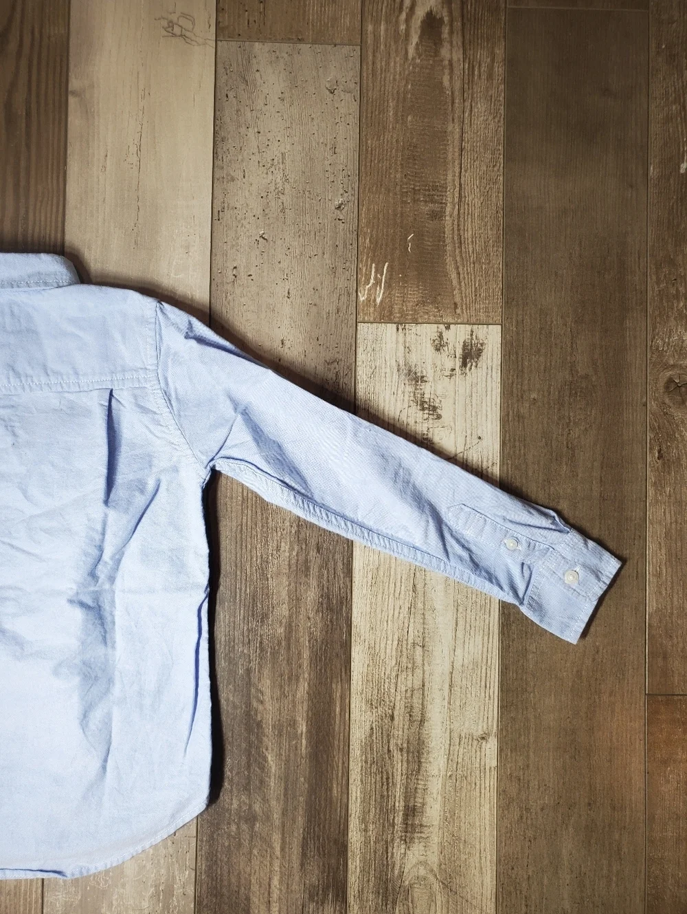 PLACE Blue Boys 100% Cotton Buttondown Dress Shirt Size 5/6 NWOT